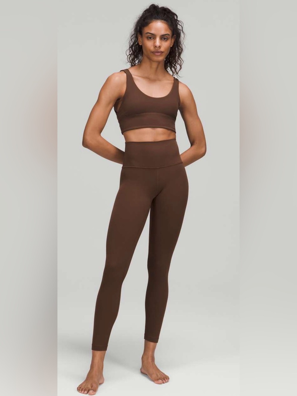 Lululemon Align High-Rise Pant 25” – Java – Size 8